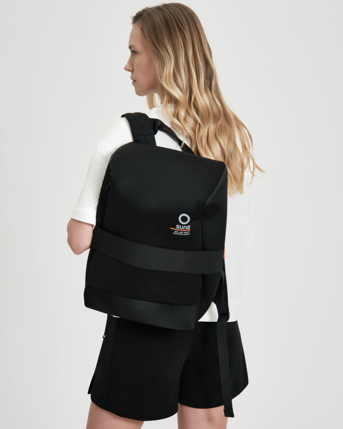 ZAINO MEDIUM UNISEX SUNS IN NEOPRENE black