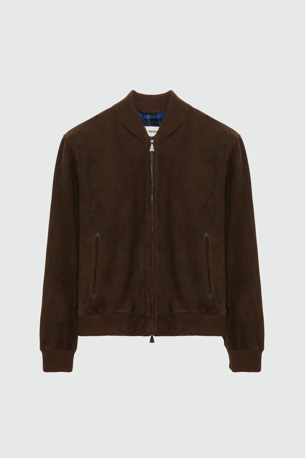 BOMBER IN SUEDE
