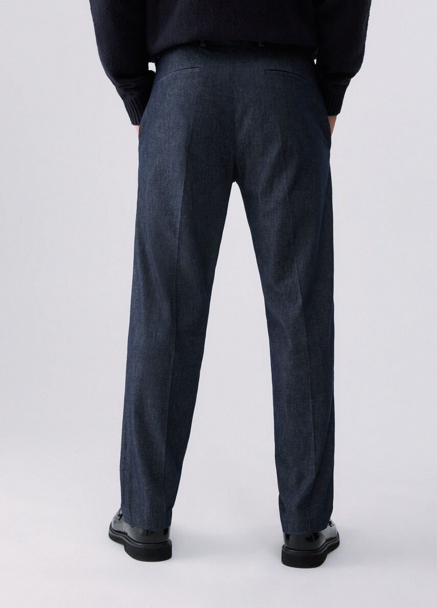 JEANS RELAXED IN MISTO LANA