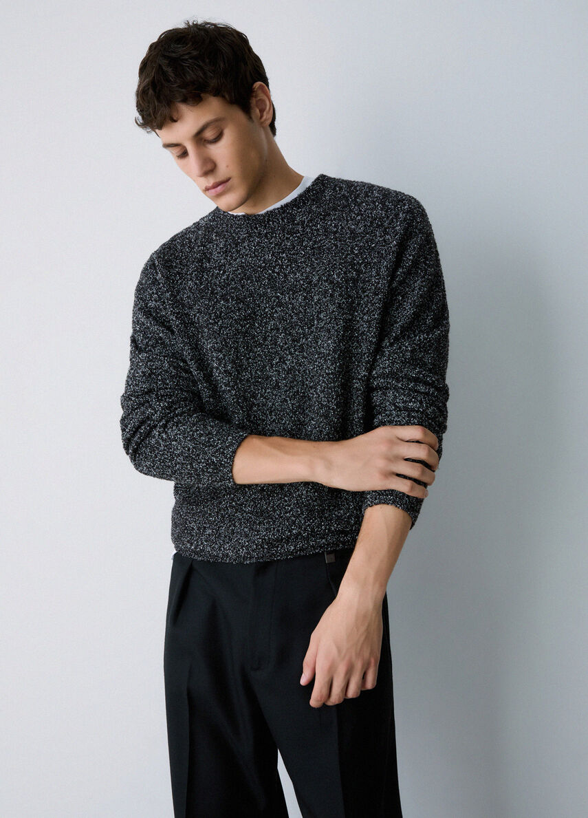 MAGLIA IN BOUCLÉ