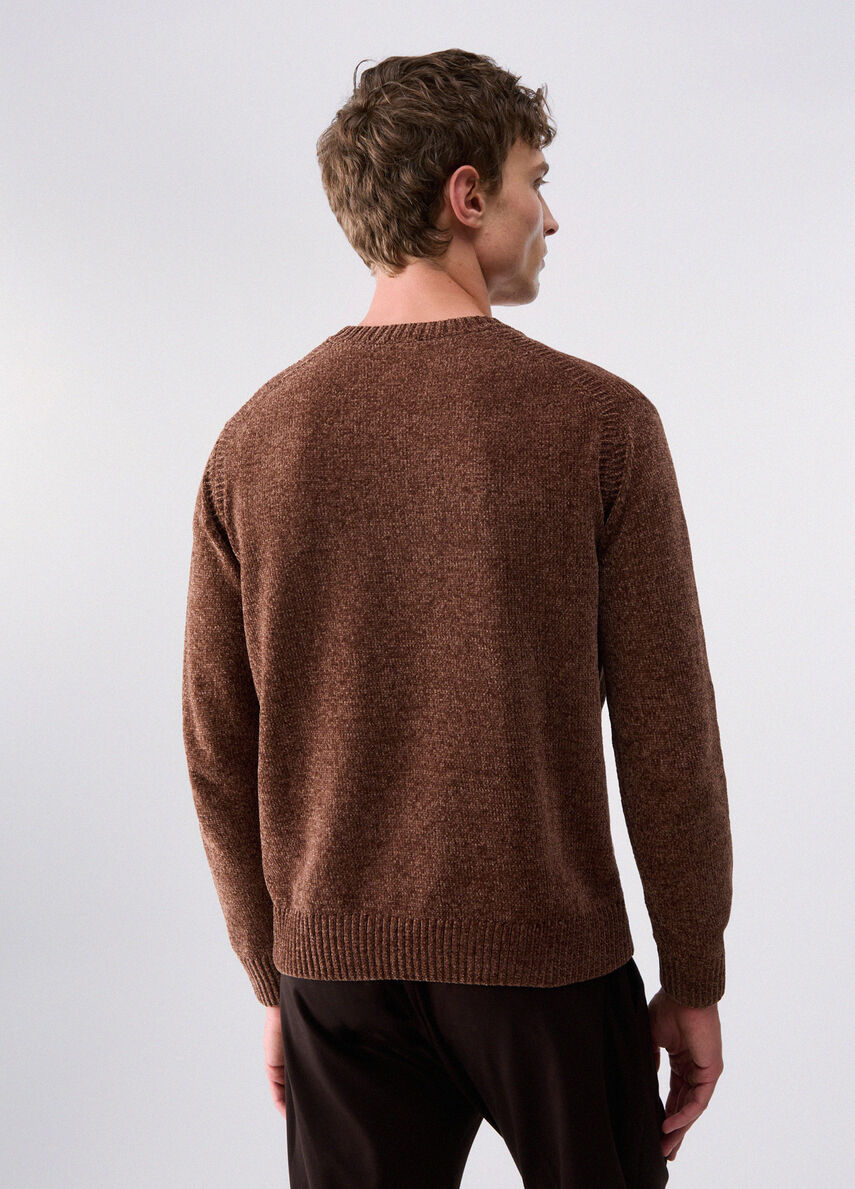 MAGLIA GIROCOLLO IN CINIGLIA