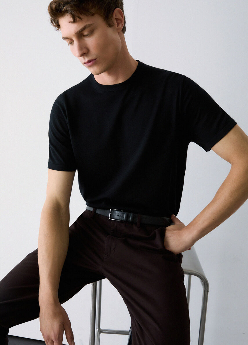T-SHIRT IN LANA MERINO