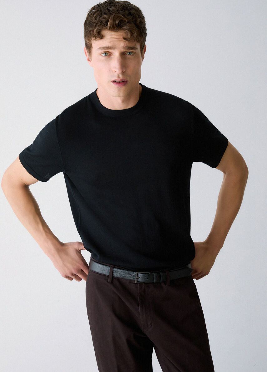 T-SHIRT IN LANA MERINO