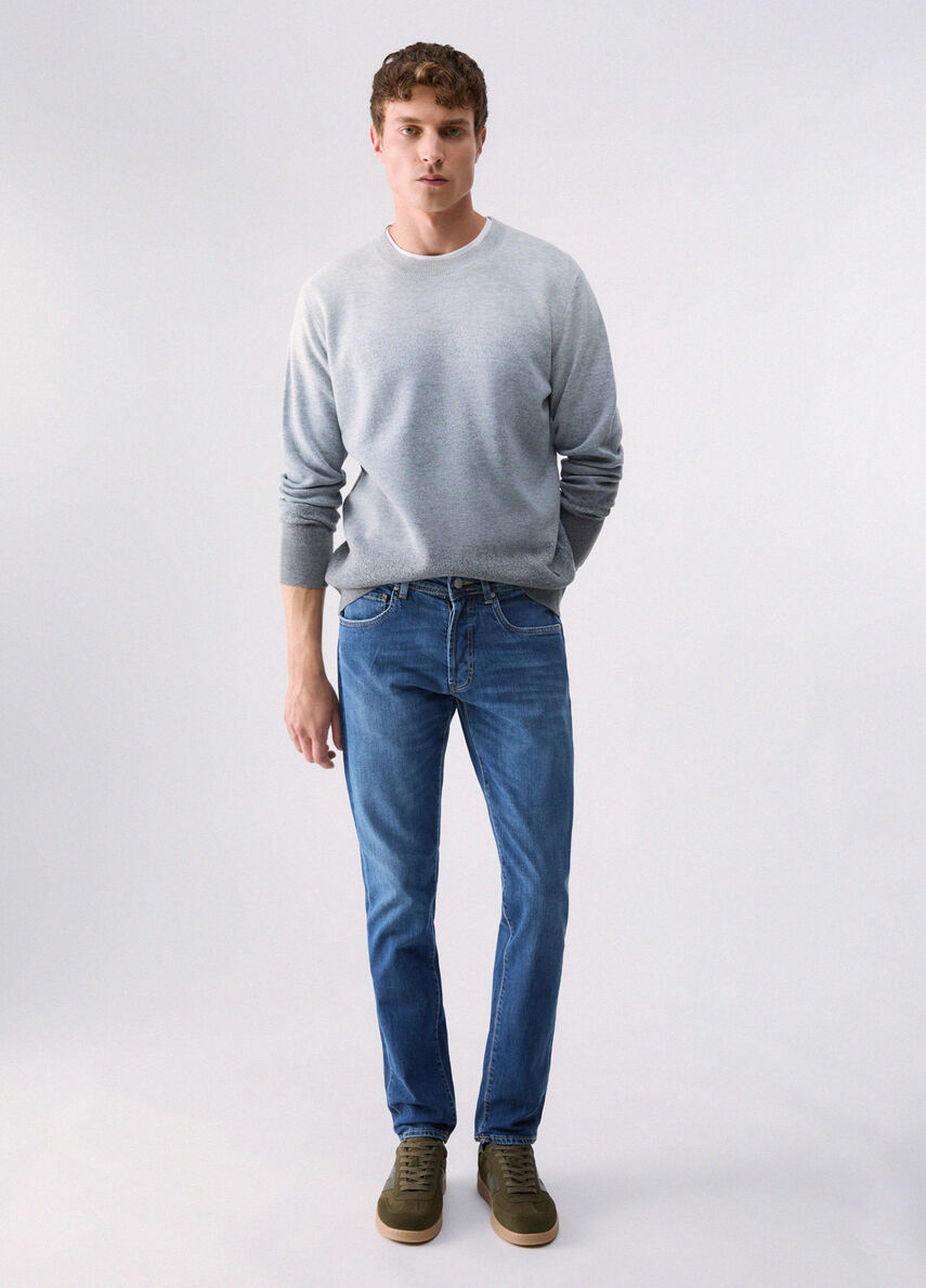 MAGLIA DÉGRADÉ IN MISTO LANA
