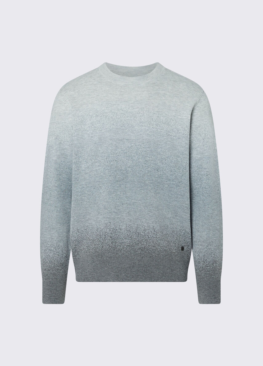 MAGLIA DÉGRADÉ IN MISTO LANA