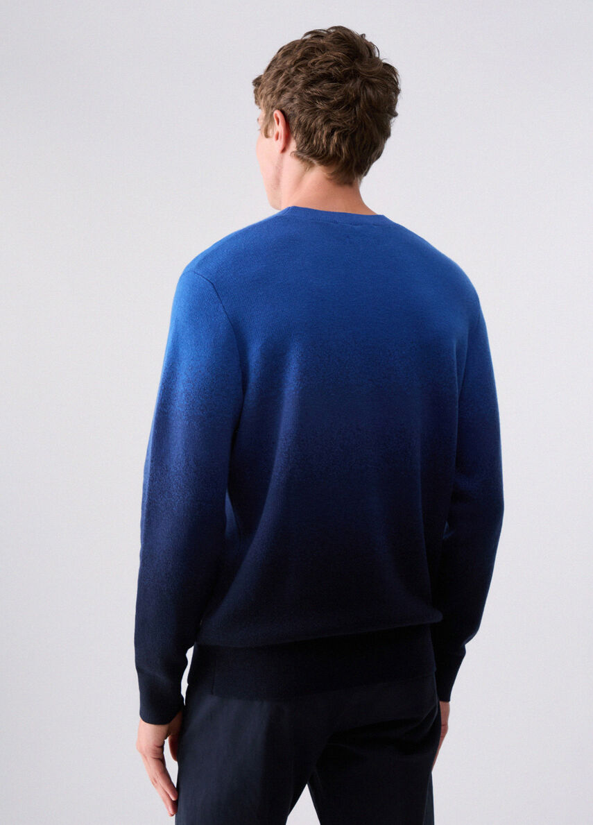MAGLIA DÉGRADÉ IN MISTO LANA