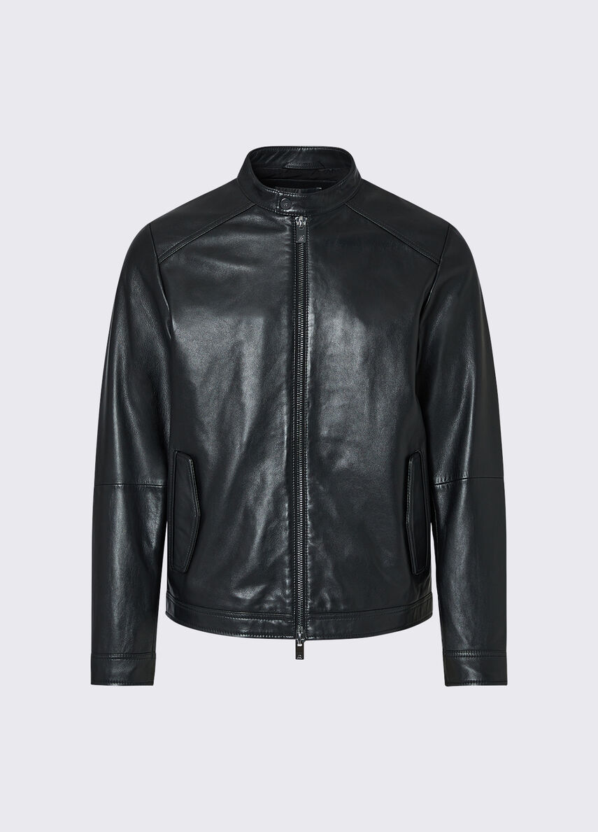 GIUBBOTTO BIKER IN PELLE