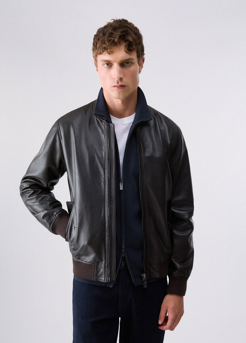 BOMBER IN PELLE