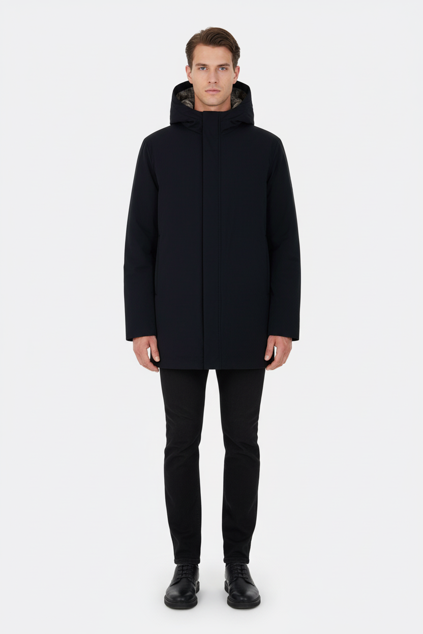 Giubbotto Uomo Suns Gransasso Fur Nero