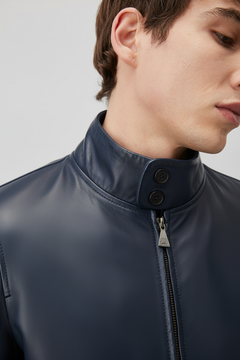 Giacca Barracuda In Pelle