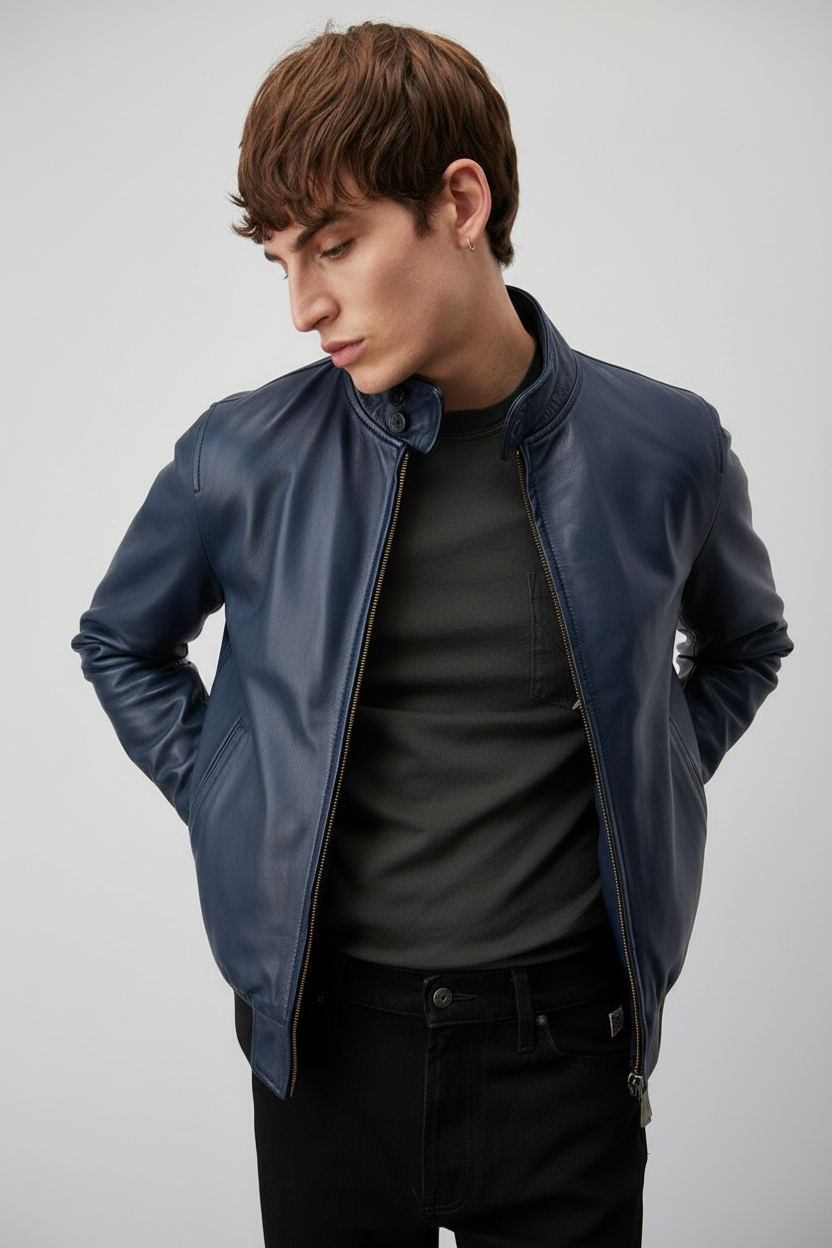 Giacca Barracuda In Pelle