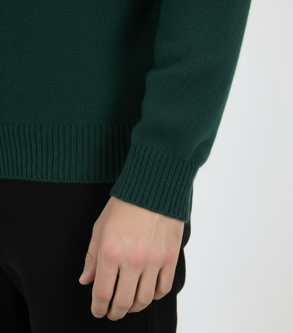 Maglia girocollo lana casentino