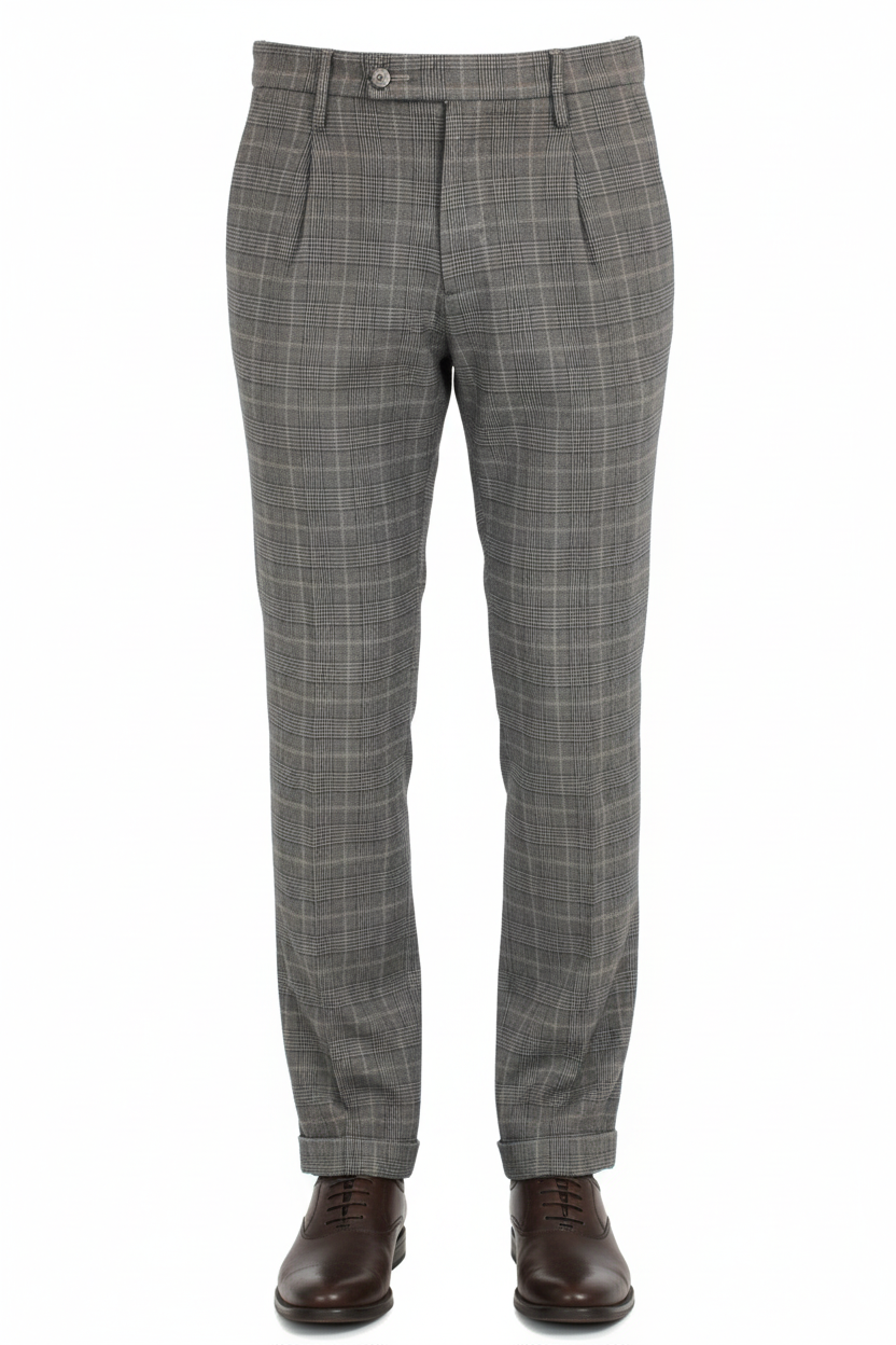 Pantalone con pinces Galles