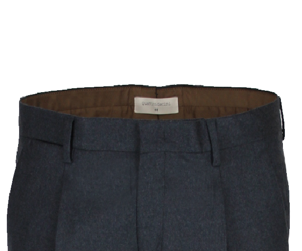 Pantaloni Pura Lana Tiberios grigio