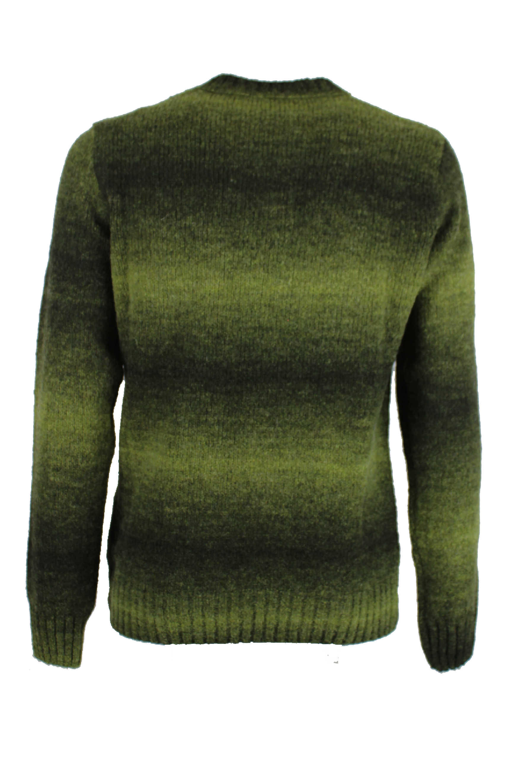 Shaded crew neck sweater
