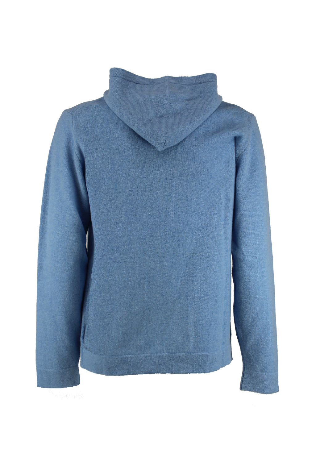 Maglia cappuccio azzurra