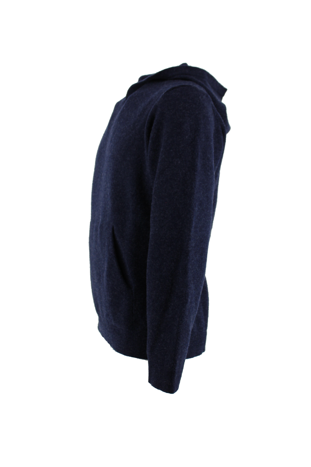 Maglia cappuccio blu