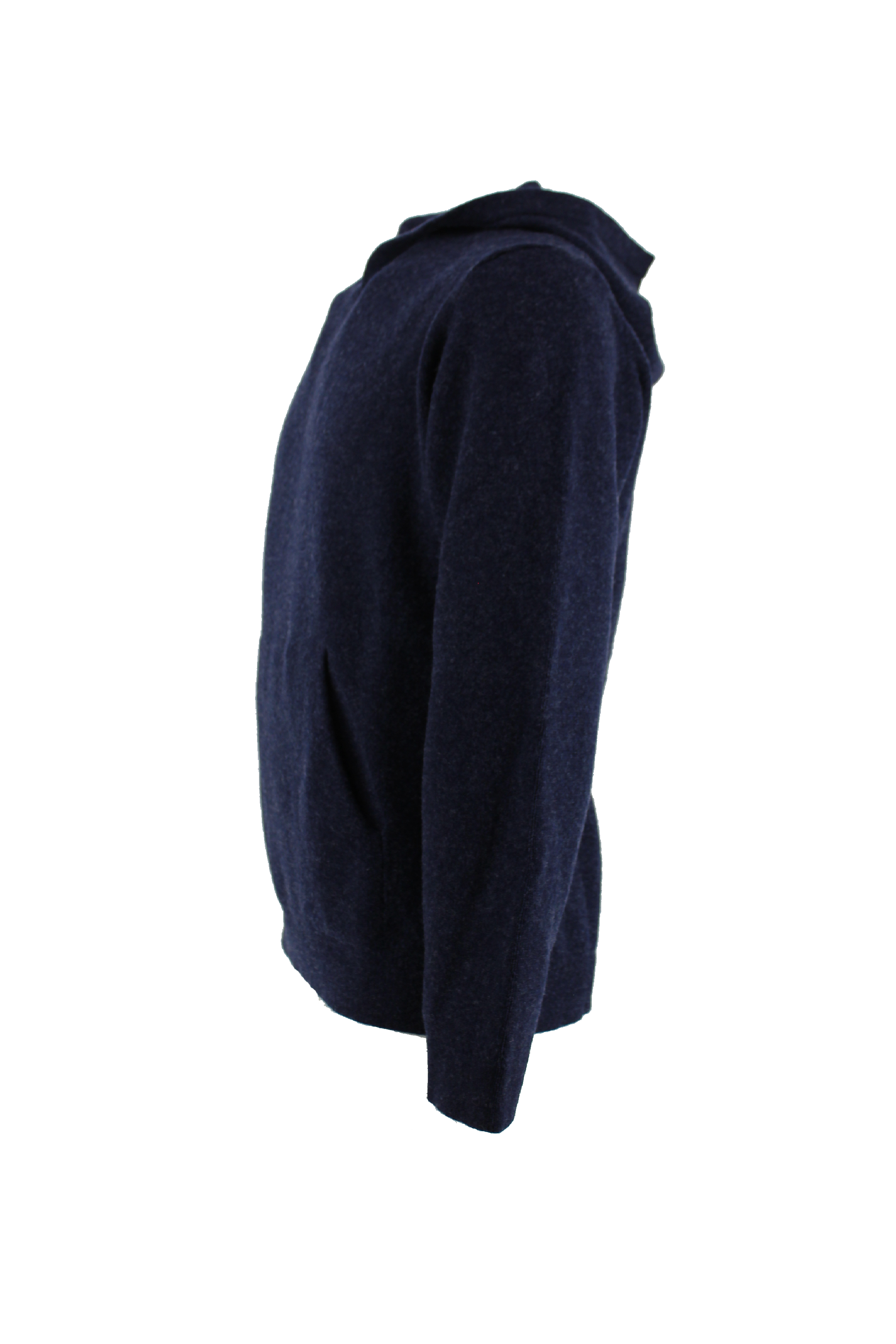 Maglia cappuccio blu