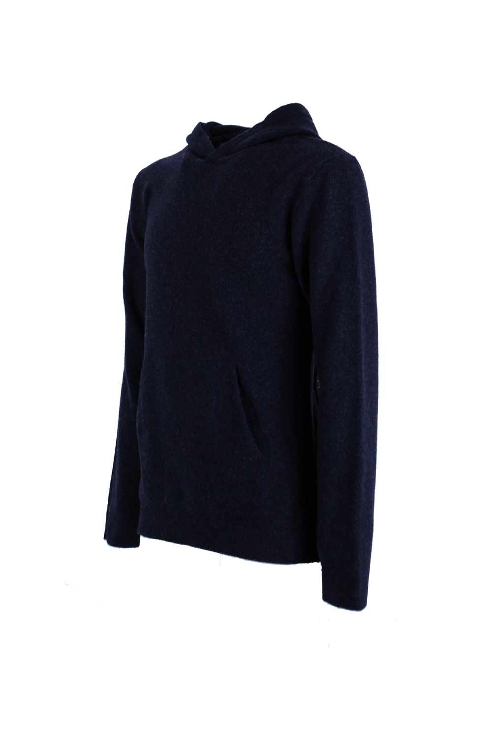 Maglia cappuccio blu