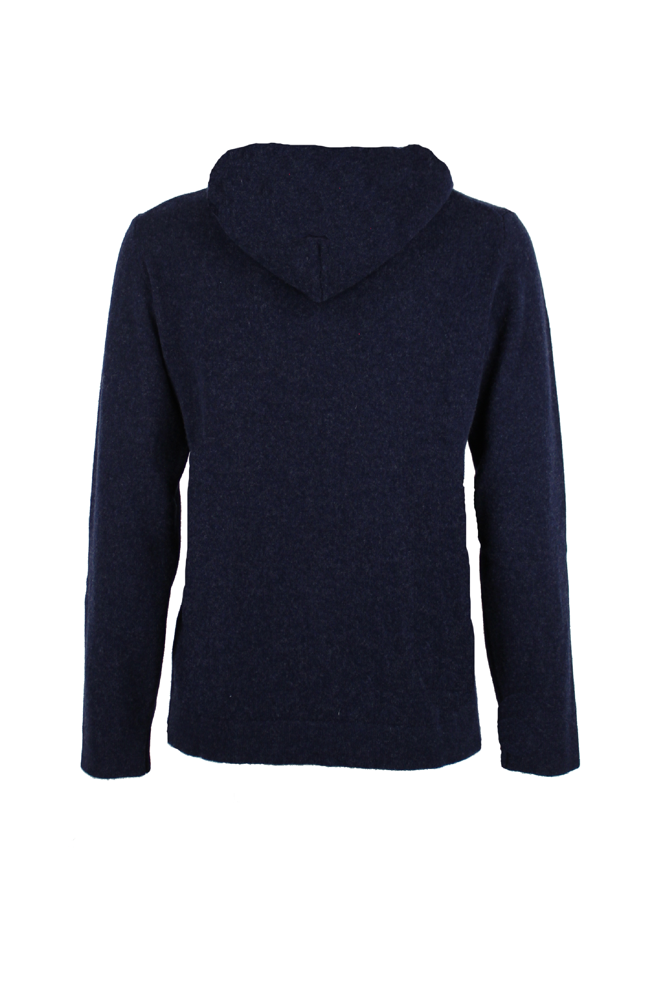 Maglia cappuccio blu