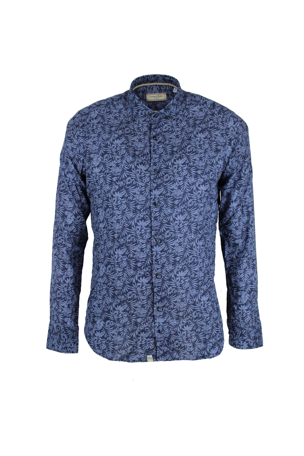 Camicia Mistolino Fantasia Flower Tintoria Mattei