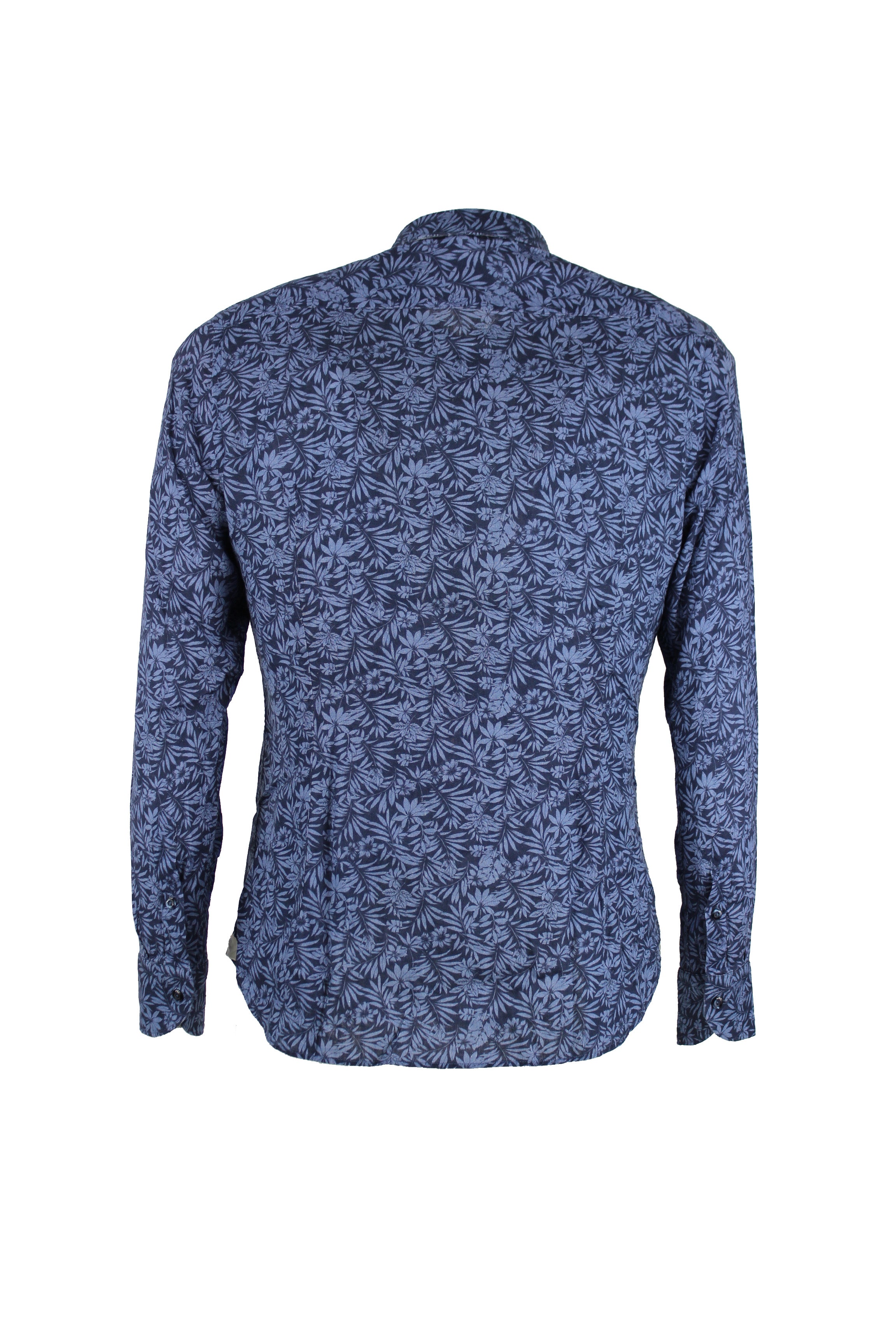 Camicia Mistolino Fantasia Flower Tintoria Mattei