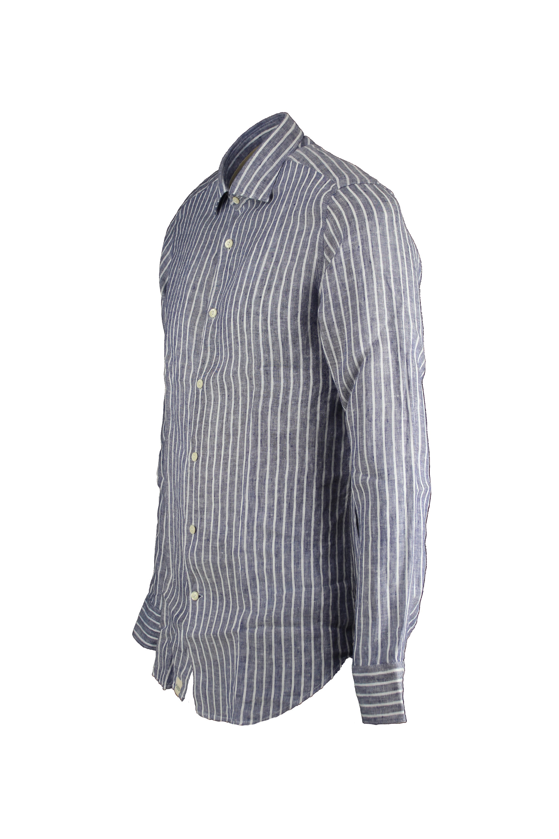 Camicia Lino Rigata Tintoria Mattei