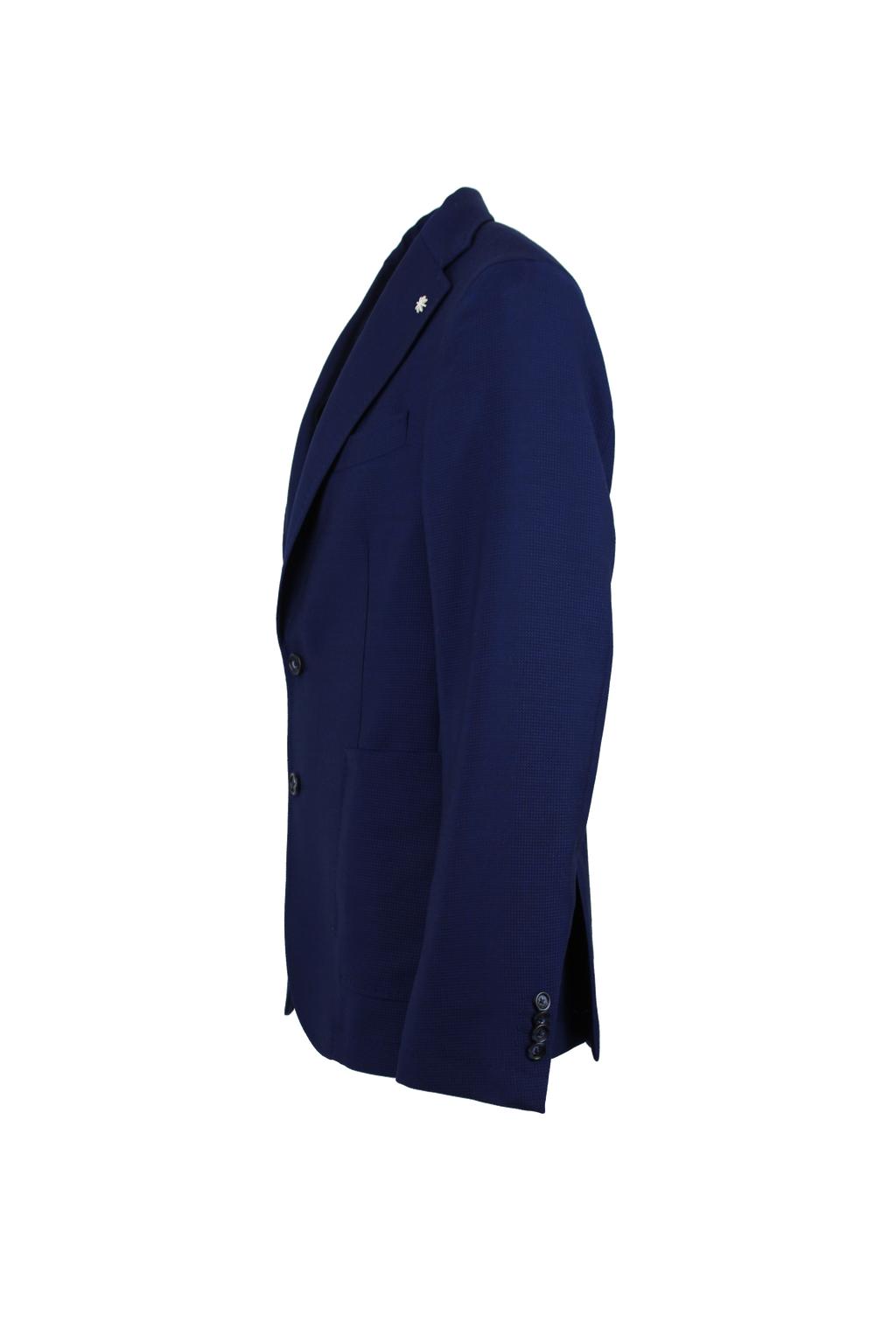 Giacca Sfoderata in Tela di Lana Jacquard