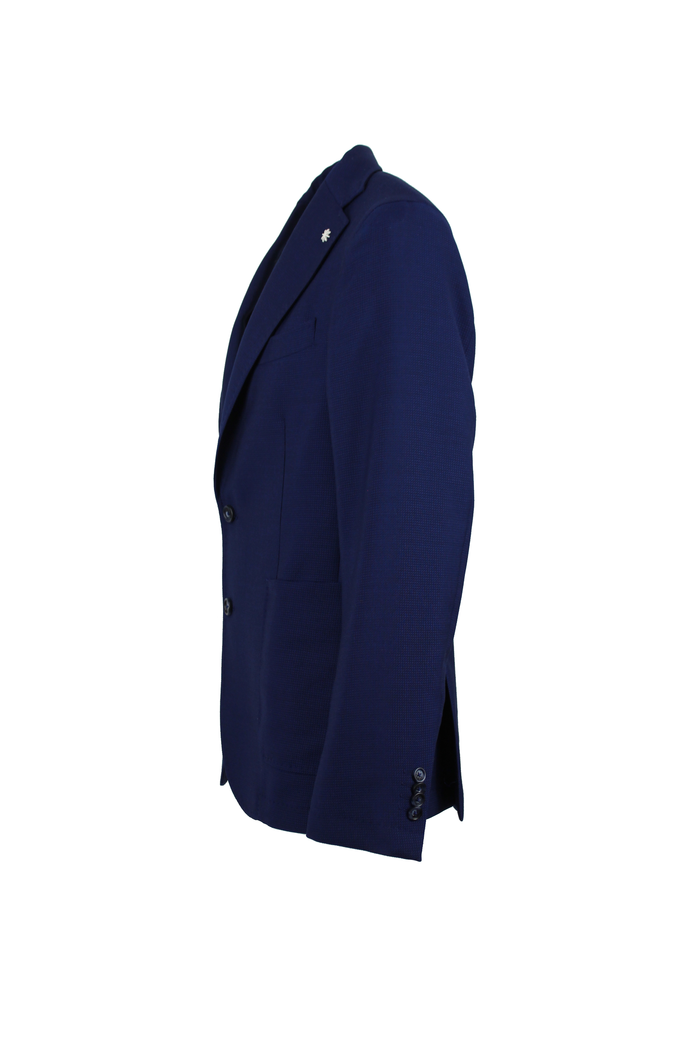 Giacca Sfoderata in Tela di Lana Jacquard