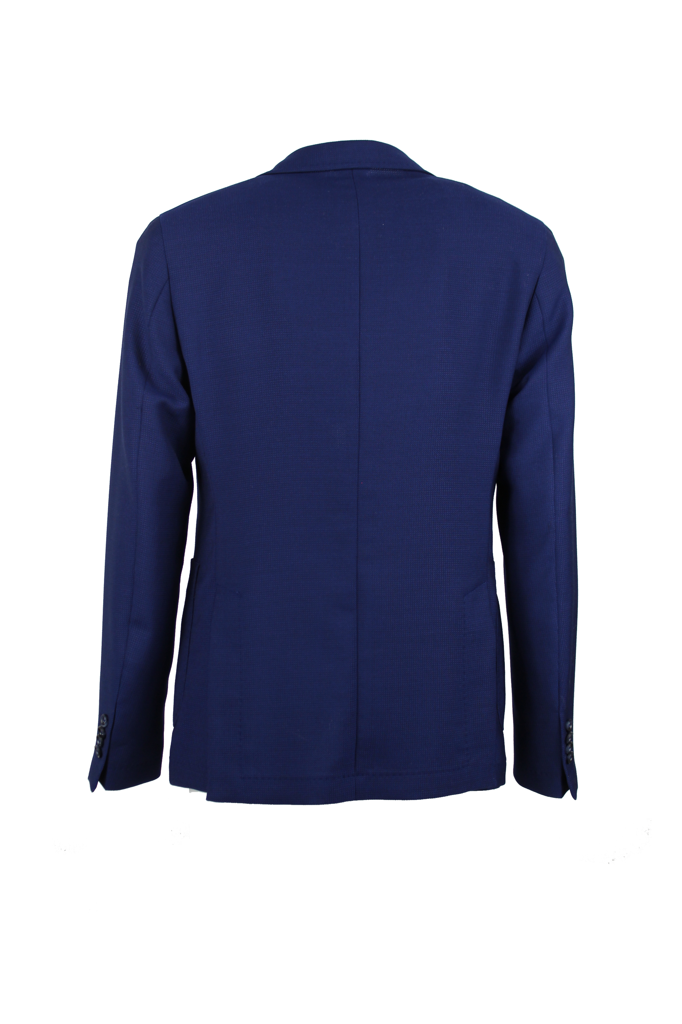 Giacca Sfoderata in Tela di Lana Jacquard