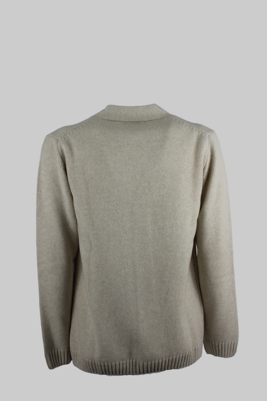 Cardigan bottoni beige