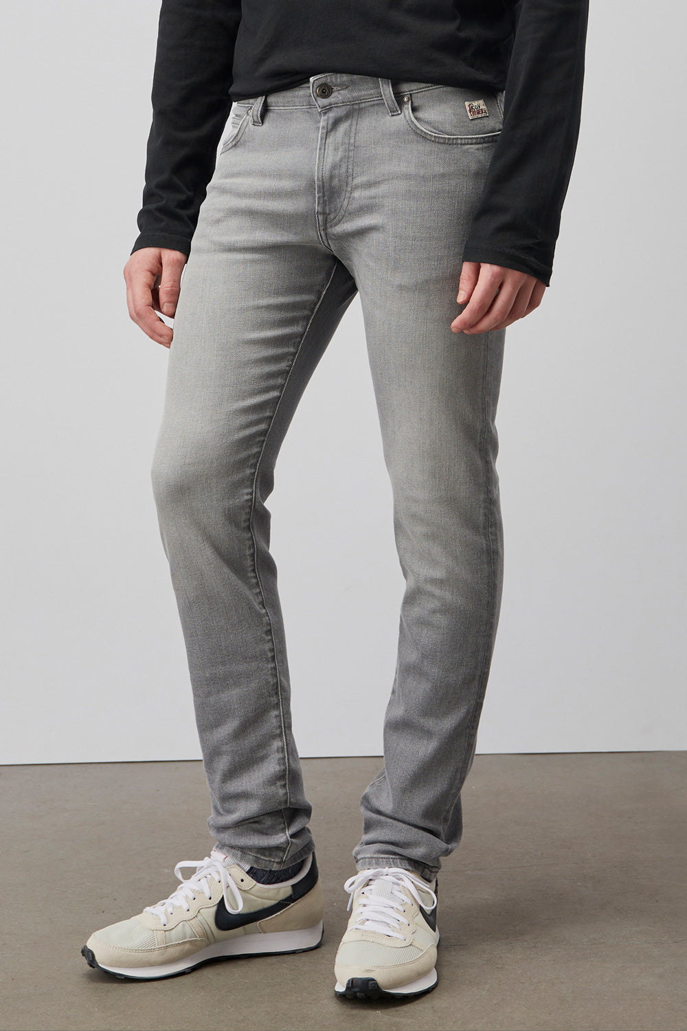 JEANS 517 GREY WEARED 10