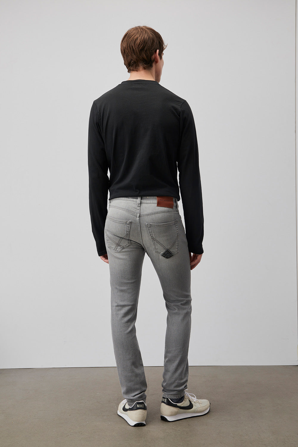 JEANS 517 GREY WEARED 10