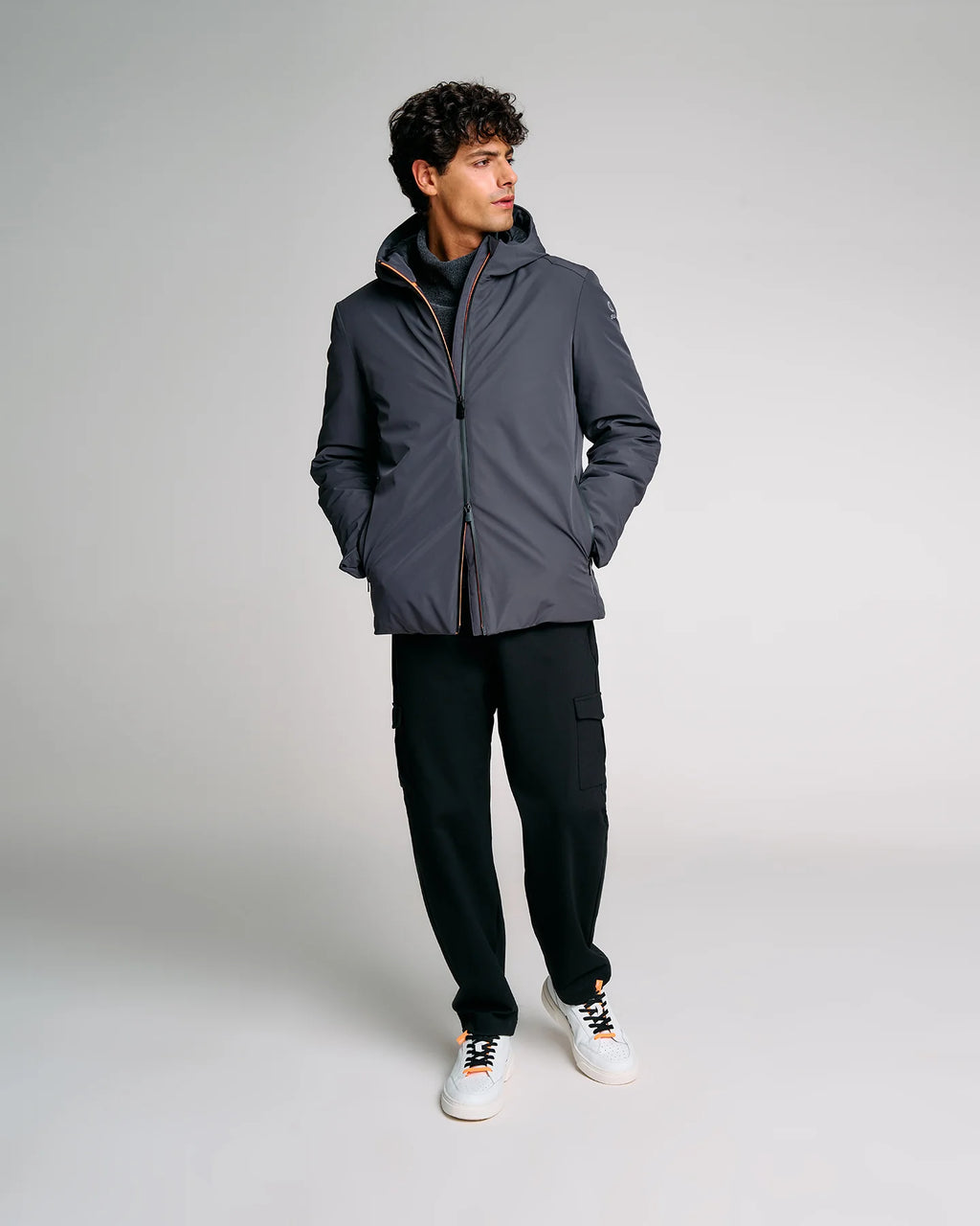 Giubbotto SUNS Uomo Flaminio Plus con cappuccio smog