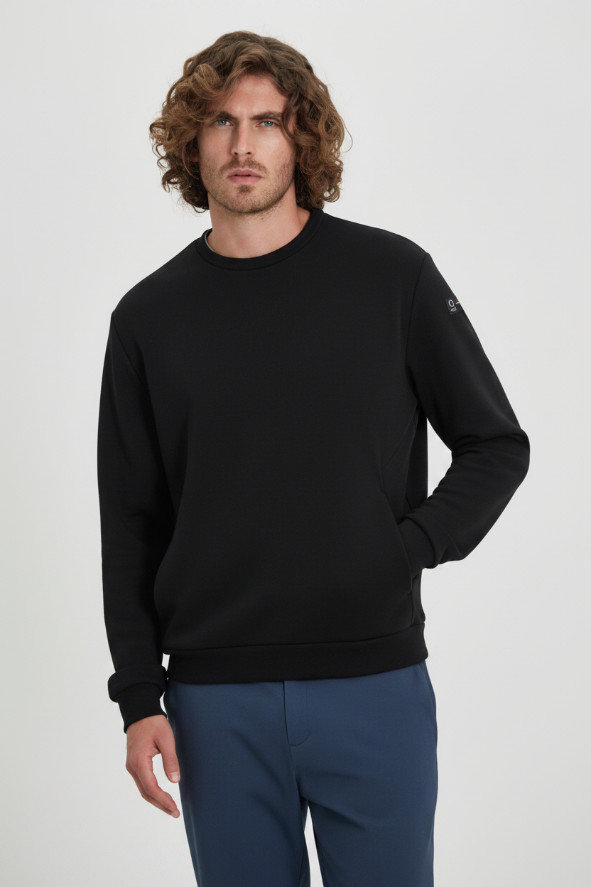 Felpa girocollo uomo Suns Boards Gipo Lux nero