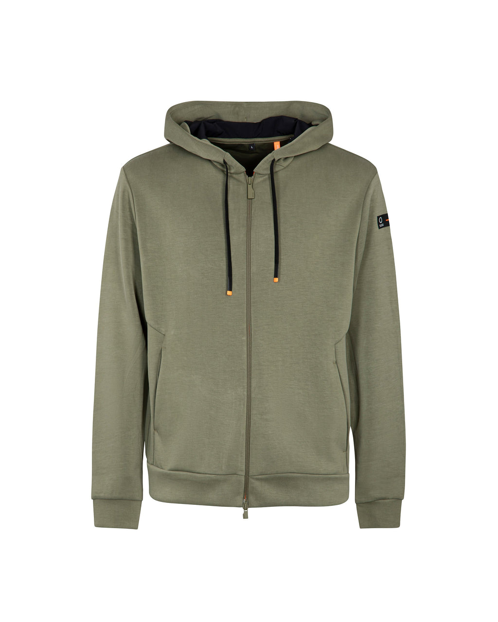 Felpa uomo Suns Boards Marzio Lux con zip e cappuccio verde