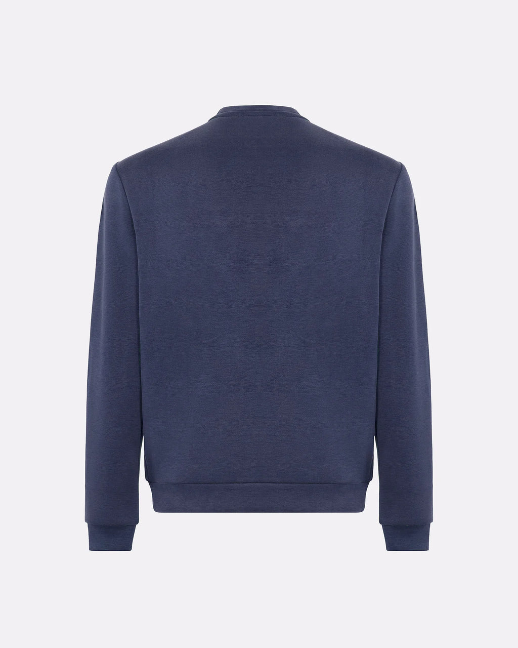 Felpa girocollo Uomo Suns Gipo Lux in jersey elasticizzato Dark Blue