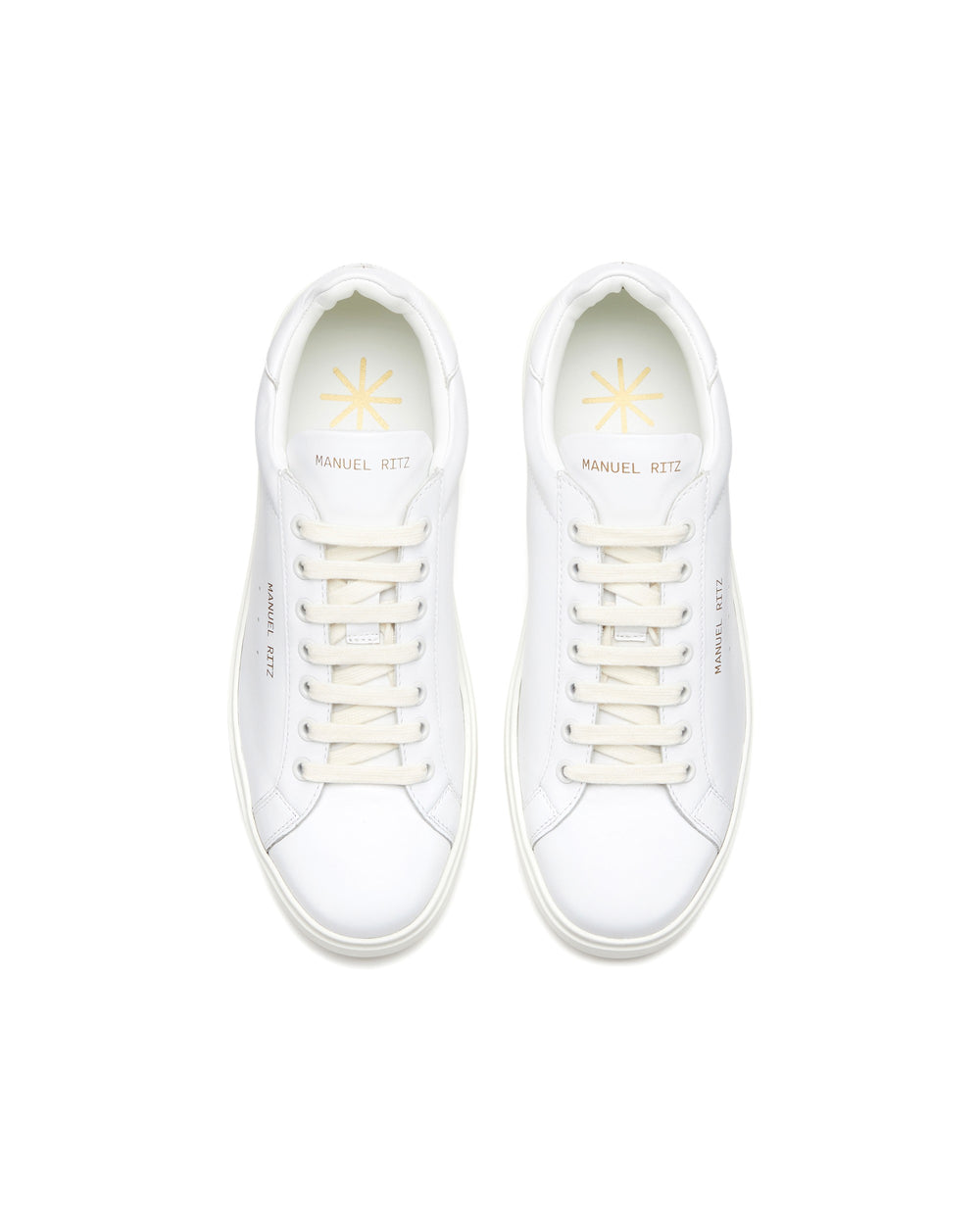 Sneakers in pelle bianco