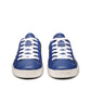 Sneakers 'don't forget to smile' azzurro