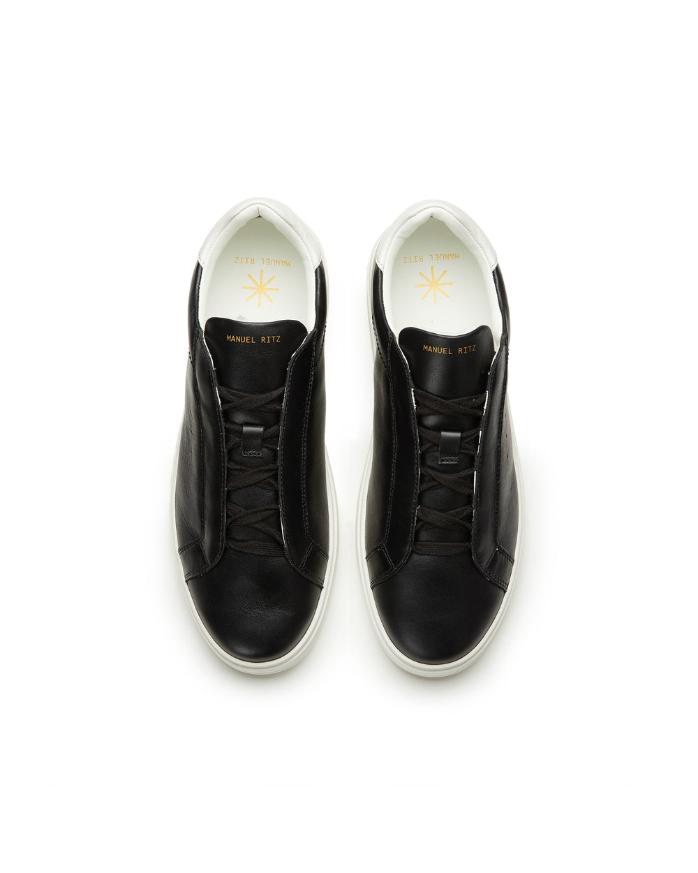 Sneakers  in pelle nera