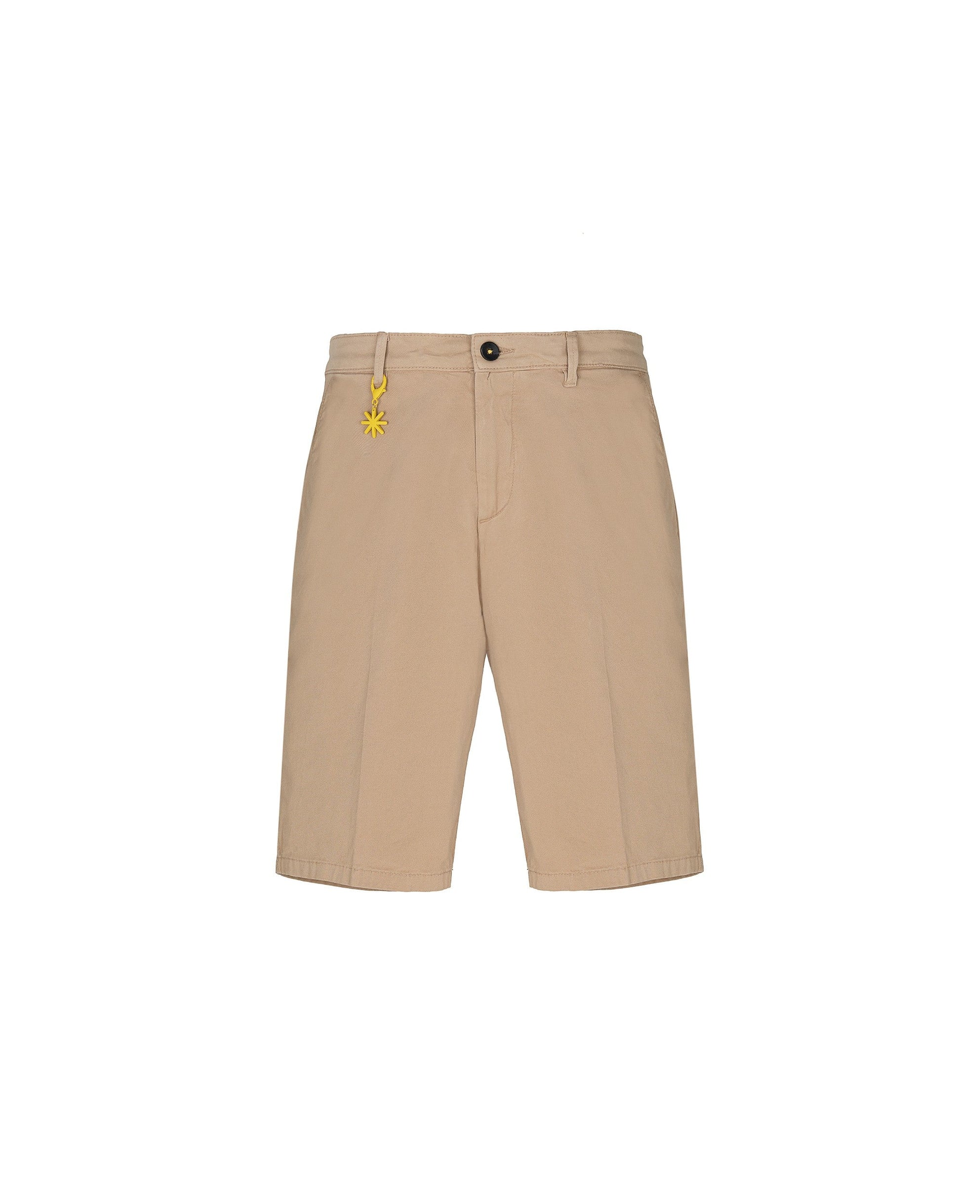 Bermuda chino cotone stretch beige