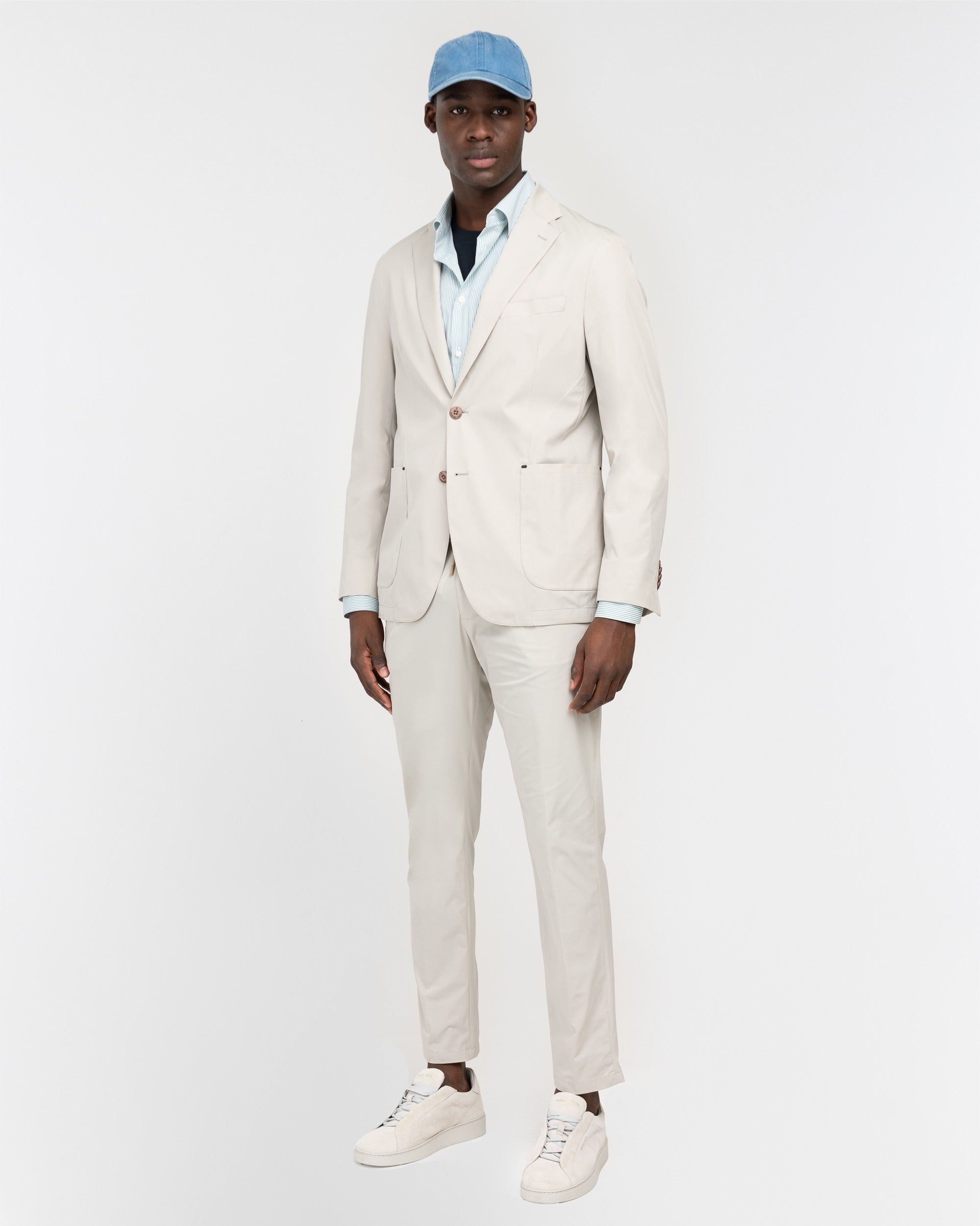 Giacca tecnica stretch beige