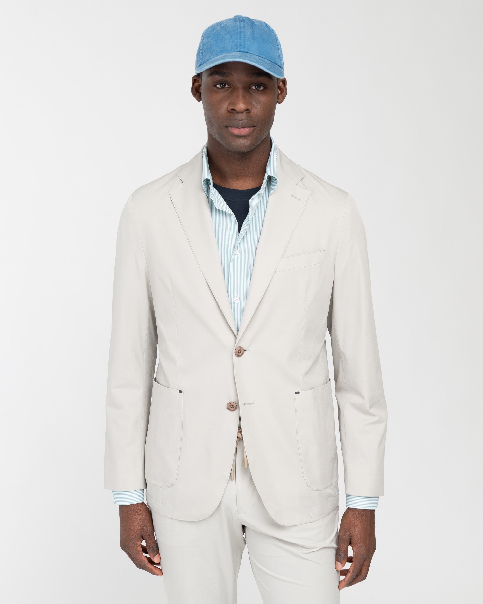 Giacca tecnica stretch beige