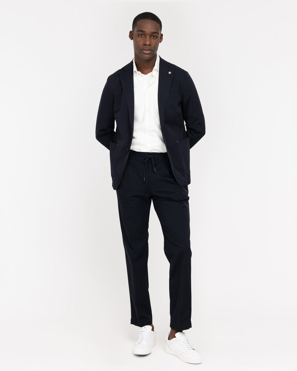 Giacca tecnica stretch blu
