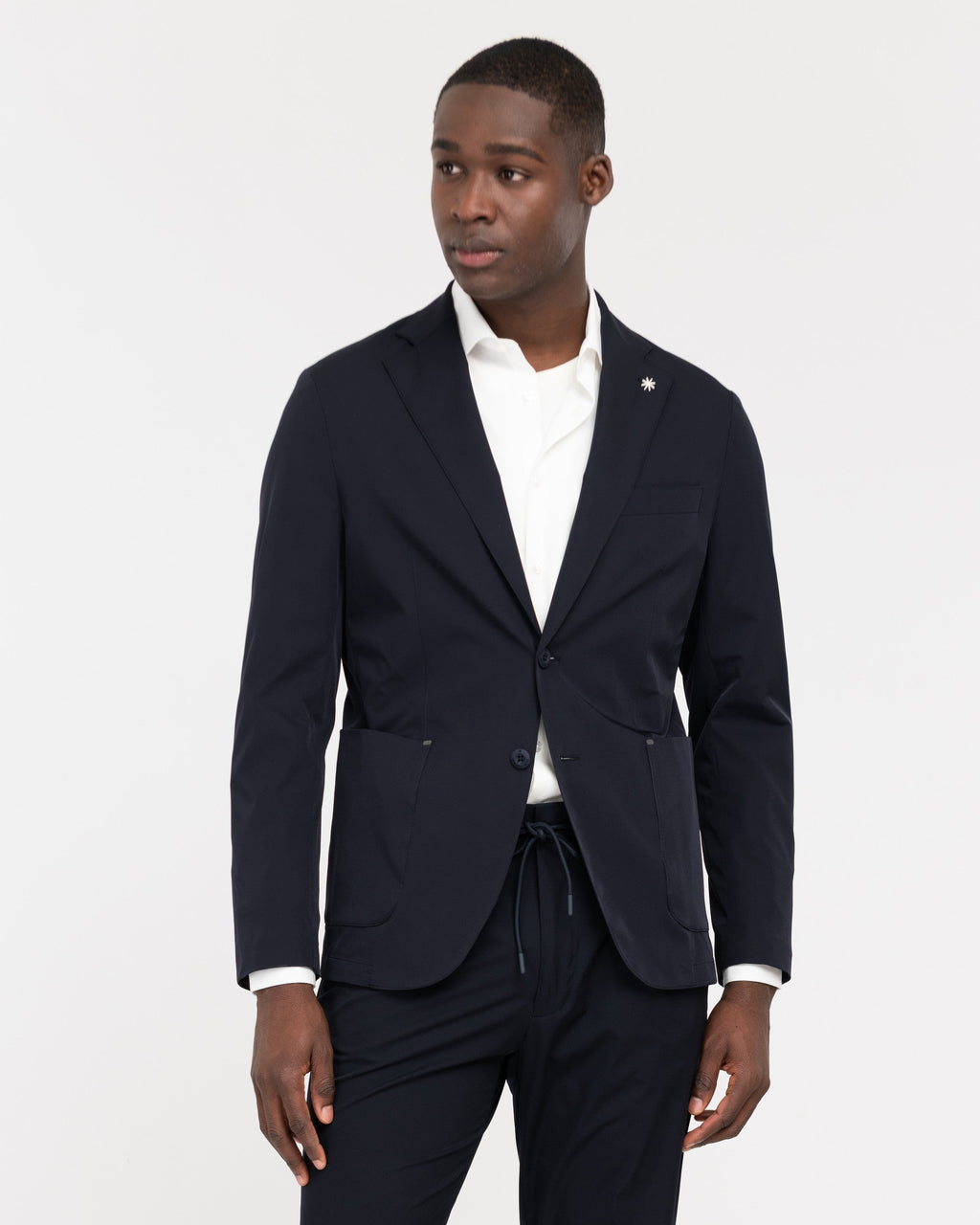 Giacca tecnica stretch blu