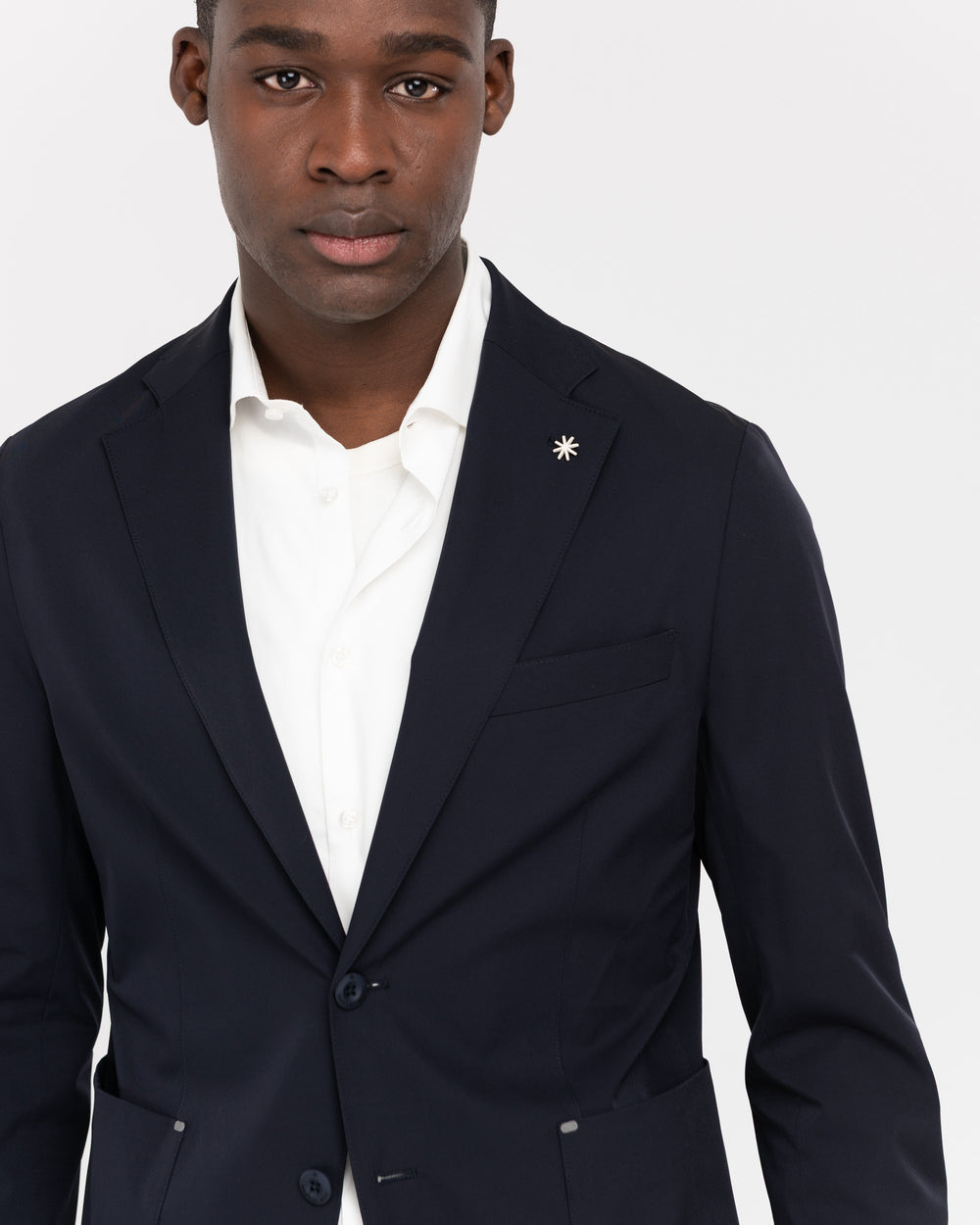 Giacca tecnica stretch blu