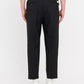 Pantalone doppia pinces fresco di lana stretch nero