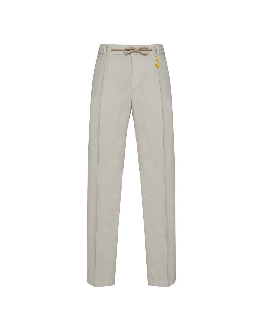 Pantalone jogging tecnico stretch beige