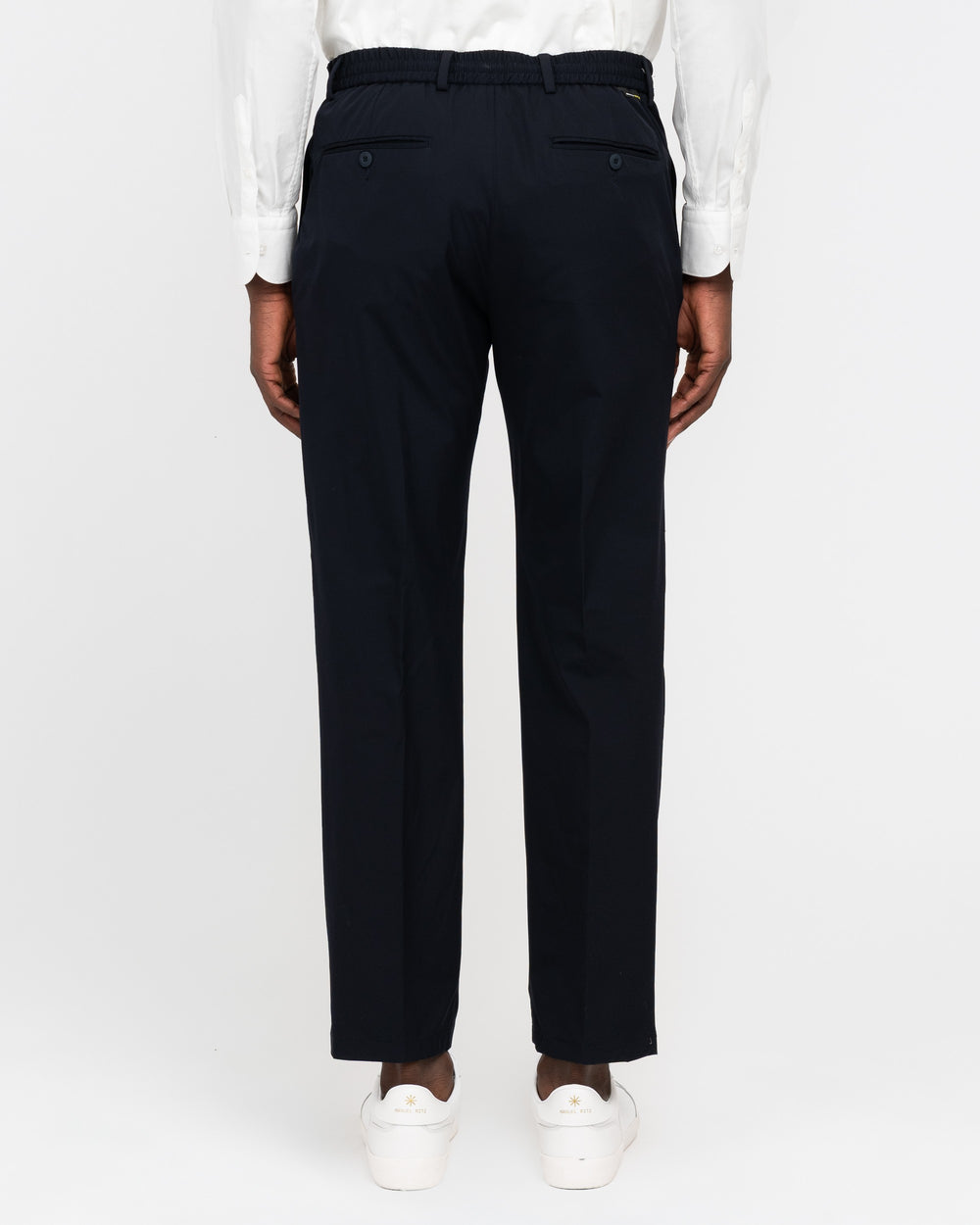 Pantalone jogging tecnico stretch blu
