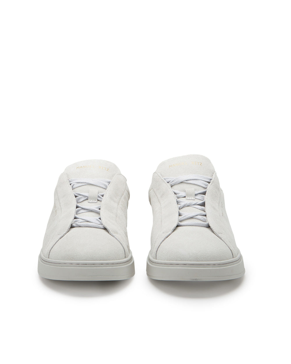 Sneakers in pelle grigio